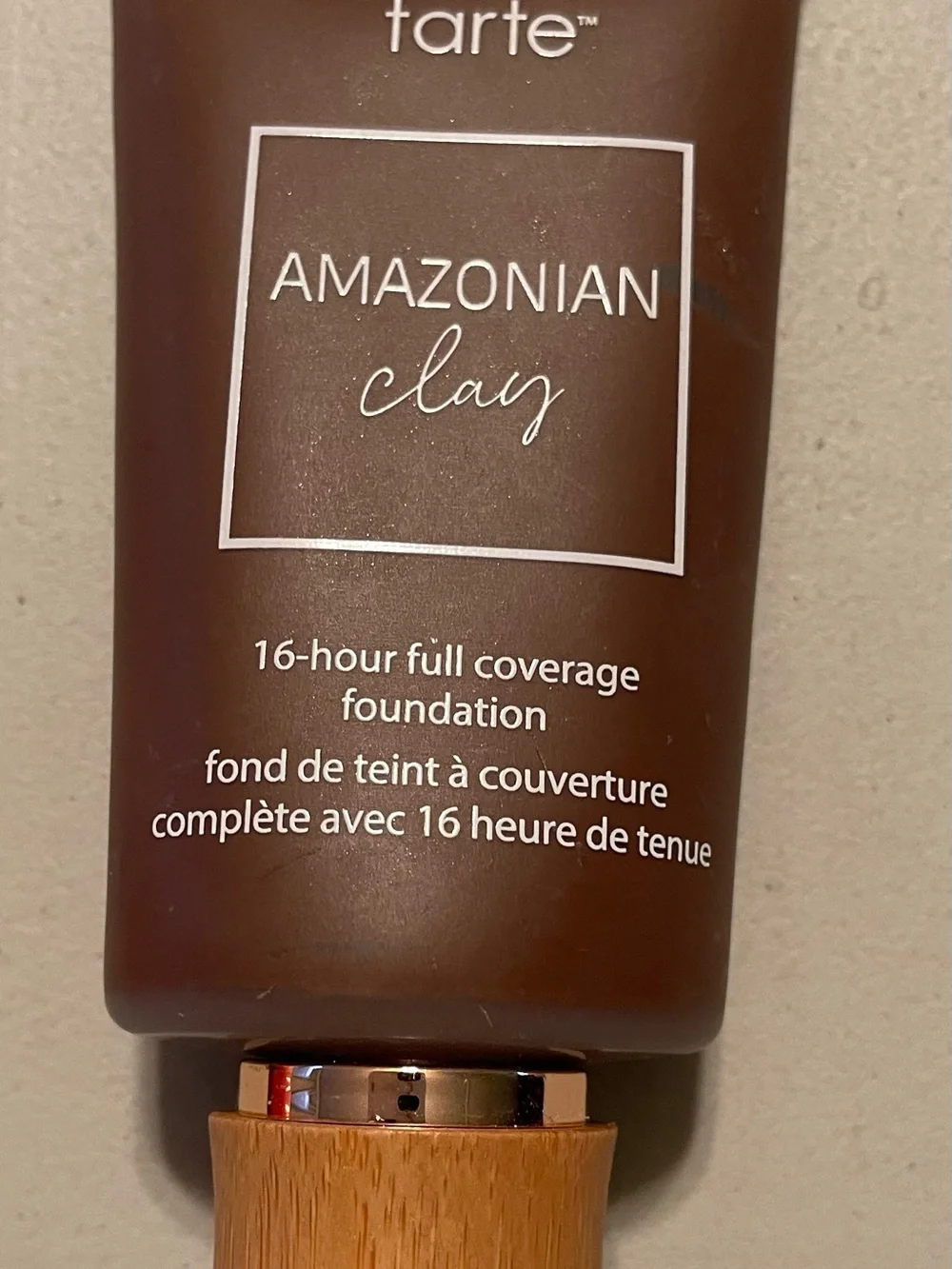 tarte Amazonian Clay 16-Hour Full Coverage Foundation Mahogany Neutral